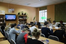 VIII информационно-библиографическая олимпиада учащихся «Плюс Библио-2019» в Тарской центральной районной детской библиотеке