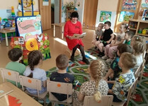 Акция «Читаем детям о Великой Отечественной войне» в Марьяновке