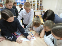 Первая российская Неделя космоса в Тарской детской библиотеке