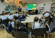 День знаний в Тарской детской библиотеке