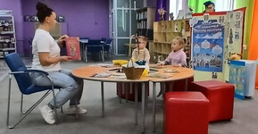 Состоялась игровая программа «В кругу семьи тепло и уютно» в рамках проекта «Семейный выходной»